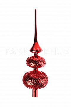EDG Новогоднее украшение "Наконечник" Н35 см., цвет красный